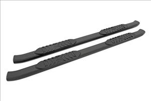 Oval Nerf Step Double Cab Black Toyota Tacoma 2WD/4WD (2024-2026) Rough Country
