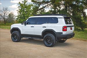 Oval Nerf Steps Black Toyota Land Cruiser 4WD (2024-2026) Rough Country