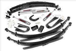 6 Inch Lift Kit 56 Inch RR Sprgs Chevy/GMC Half-Ton Suburban/K5 Blazer (88-91) Rough Country