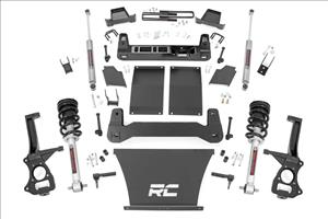 6 Inch Suspension Lift Kit Lifted Struts 19-20 Silverado 1500 4WD/2WD Rough Country