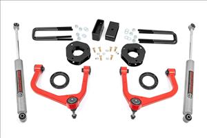 3.5 Inch Lift Kit Red GMC Sierra 1500 2WD/4WD (2019-2025) Rough Country