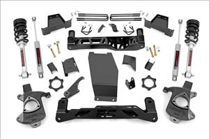 6.0 Inch GM Suspension Lift Kit w/N3 Struts and N3 Shocks 14-18 1500 PU 4WD Cast Steel Rough Country