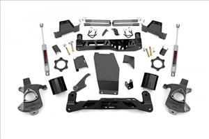 6 Inch Suspension Lift Kit w/N3 14-18 Silverado/Sierra 1500 4WD Cast Steel Rough Country