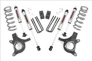 4.5 Inch GM Suspension Lift Kit w/V2 Shocks For 99-06 1500 PU 2WD Rough Country