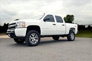 4.75 Inch Lift Kit Combo Red Silverado/Sierra 1500 4WD (07-13) Rough Country