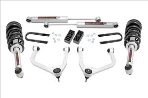 3.5 Inch Lift Kit N3 Struts Rear Mono Leaf Chevy Silverado 1500 (22-24) Rough Country
