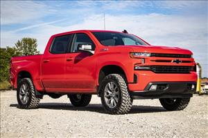 3.5 Inch Lift Kit N3 Struts Rear Mono Leaf Red Chevy Silverado 1500 (22-24) Rough Country