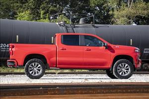 3.5 Inch Lift Kit N3 Struts Rear Mono Leaf Red Chevy Silverado 1500 (22-24) Rough Country