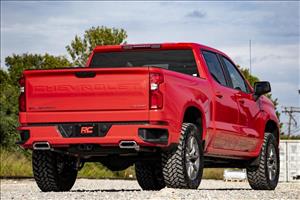 3.5 Inch Lift Kit Vertex/V2 Rear Mono Leaf Red Chevy Silverado 1500 (22-24) Rough Country