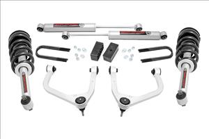 3.5 Inch Lift Kit Mono Leaf Rear N3 Struts GMC Sierra 1500 (19-24) Rough Country