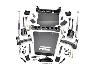 5 Inch Suspension Lift Kit w/N3 Shocks & Struts 14-18 Silverado/Sierra 1500 4WD Rough Country