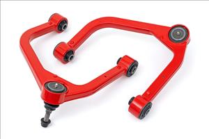 Red Forged Upper Control Arms 3.5 Inch Lift Silverado/Sierra 1500 (19-26) Rough Country