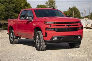 3.5 Inch Lift Kit Red Chevy Silverado 1500 2WD/4WD (2019-2024) Rough Country