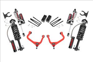 3.5 Inch Lift Kit Vertex Red Chevy Silverado 1500 2WD/4WD (2019-2024) Rough Country