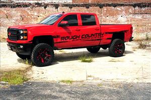 7 Inch Lift Kit Bracket M1 Struts/M1 Silverado/Sierra 1500 (14-16) Rough Country