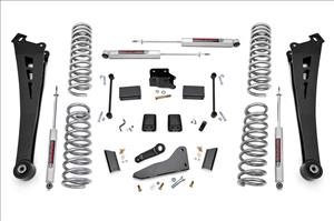 5.0 Inch Dodge Suspension Lift Kit Dual Rate Coil Springs Radius Arms 14-18 Ram 2500 4WD Diesel Rough Country