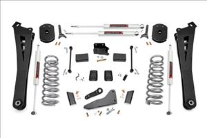 5 Inch Lift Kit FR Gas Coil Radius Arms M1 Ram 2500 4WD (2014-2018) Rough Country