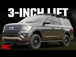 3 Inch Lift Kit UCA 18-20 Ford Expedition 4WD Rough Country