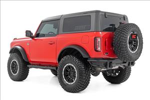 BA2 Running Boards Side Step Bars 2-Door Ford Bronco (2 Door) (21-25) Rough Country