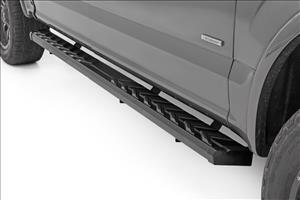 BA2 Running Board Side Step Bars Ford F-150/F-250/F-350 2WD/4WD (15-26) Rough Country