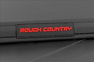 Soft Tri-Fold Bed Cover 5 Foot 7 Inch Bed with and w/o OE Rail Toyota Tundra (22-26) Rough Country