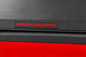Soft Tri-Fold Bed Cover 5 Foot Bed Jeep Gladiator JT 4WD (2020-2025) Rough Country