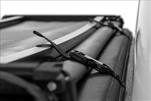Soft Tri-Fold Bed Cover 5 Foot Bed Dbl Cab Toyota Tacoma 2WD/4WD (24-26) Rough Country