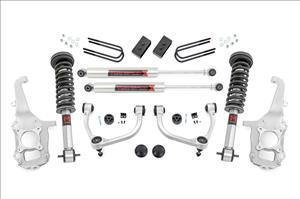 4 inch Lift Kit Forged UCA M1/M1 No Cut Ford F-150 4WD (2021-2026) Rough Country