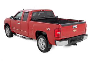 Soft Roll Up Bed Cover 6 Foot 7 Inch Bed Silverado/Sierra 1500/2500HD/3500HD (07-14) Rough Country
