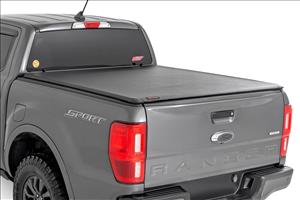 Soft Roll Up Bed Cover 5 Foot Bed Ford Ranger 2WD/4WD (2019-2023) Rough Country