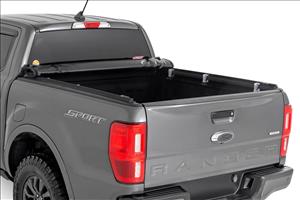Soft Roll Up Bed Cover 5 Foot Bed Ford Ranger 2WD/4WD (2019-2023) Rough Country