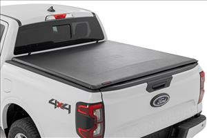 Soft Roll Up Bed Cover 5 Foot Bed Ford Ranger 2WD/4WD (2024-2026) Rough Country