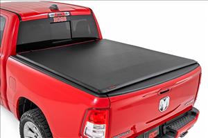 Soft Roll Up Bed Cover 6 Foot 4 Inch Bed No Rambox Ram 1500/2500/3500 (10-25 & Classic) Rough Country