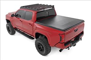 Soft Roll Up Bed Cover 5 Foot Bed Toyota Tacoma 2WD/4WD (2024-2026) Rough Country