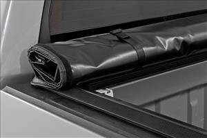 Soft Roll Up Bed Cover 5 Foot 7 Inch Bed Toyota Tundra 2WD/4WD (2007-2021) Rough Country