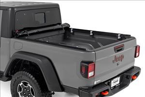 Soft Roll Up Bed Cover 5 Bed Jeep Gladiator JT 4WD (2020-2025) Rough Country
