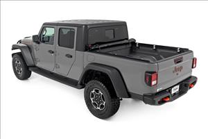 Soft Roll Up Bed Cover 5 Bed Jeep Gladiator JT 4WD (2020-2025) Rough Country