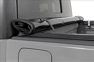 Soft Roll Up Bed Cover 5 Bed Jeep Gladiator JT 4WD (2020-2025) Rough Country