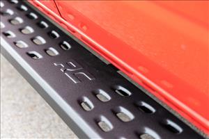 RPT2 Running Boards Crew Cab Black Ram 1500 2WD/4WD (2009-2018 & Classic) Rough Country
