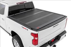 Hard Low Profile Bed Cover 6 Foot 7 Inch Bed Rail Cap Silverado/Sierra 1500/2500HD/3500HD (14-19 & Classic) Rough Country