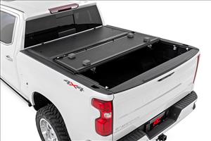 Hard Low Profile Bed Cover 6 Foot 7 Inch Bed Rail Cap Silverado/Sierra 1500/2500HD/3500HD (14-19 & Classic) Rough Country