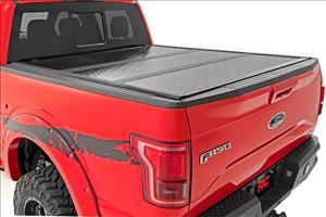 Ford Low Profile Hard Tri-Fold Tonneau Cover 19-20 Ranger 5 Foot Bed Rough Country