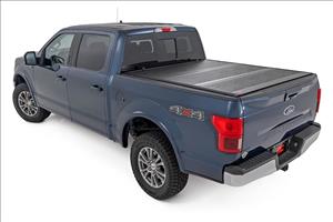 Hard Low Profile Bed Cover 5 Foot 7 Inch Bed Ford F-150 (15-20)/Raptor (17-20) Rough Country