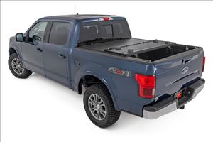 Hard Low Profile Bed Cover 5 Foot 7 Inch Bed Ford F-150 (15-20)/Raptor (17-20) Rough Country