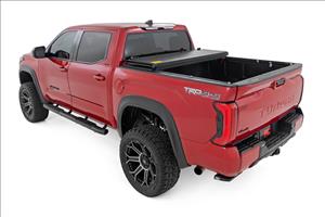 Hard Low Profile Bed Cover 5 Foot 7 Inch Bed Cargo Mgmt Toyota Tundra (22-26) Rough Country