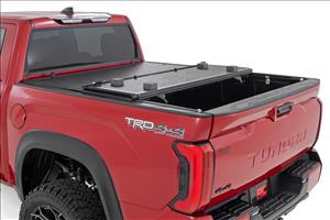 Hard Low Profile Bed Cover 5 Foot 7 Inch Bed Cargo Mgmt Toyota Tundra (22-26) Rough Country
