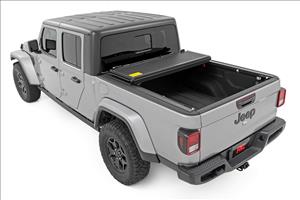 Hard Low Profile Bed Cover 5 Foot Bed Jeep Gladiator JT 4WD (2020-2025) Rough Country