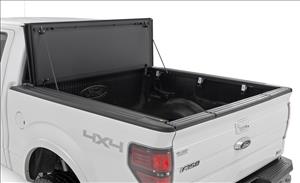 Hard Tri-Fold Flip Up Bed Cover 6 Foot 7 Inch Bed Ford F-150 2WD/4WD (2004-2014) Rough Country
