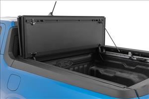 Hard Tri-Fold Flip Up Bed Cover 4 Foot 6 Inch Bed Ford Maverick 2WD/4WD (22-26) Rough Country