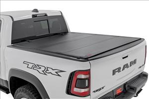 Hard Tri-Fold Flip Up Fold Bed Cover 5 Foot 7 Inch Bed Ram 1500 (19-26)/1500 TRX (21-24) Rough Country